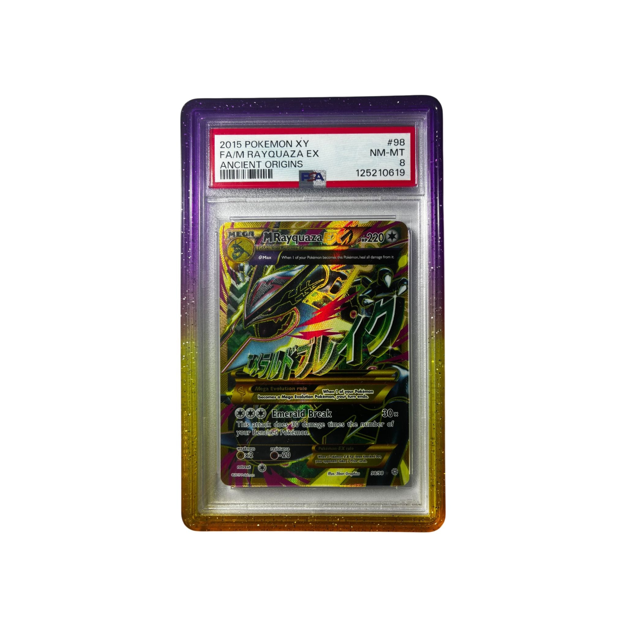 PSA 8 | MRayquaza ex (EN)