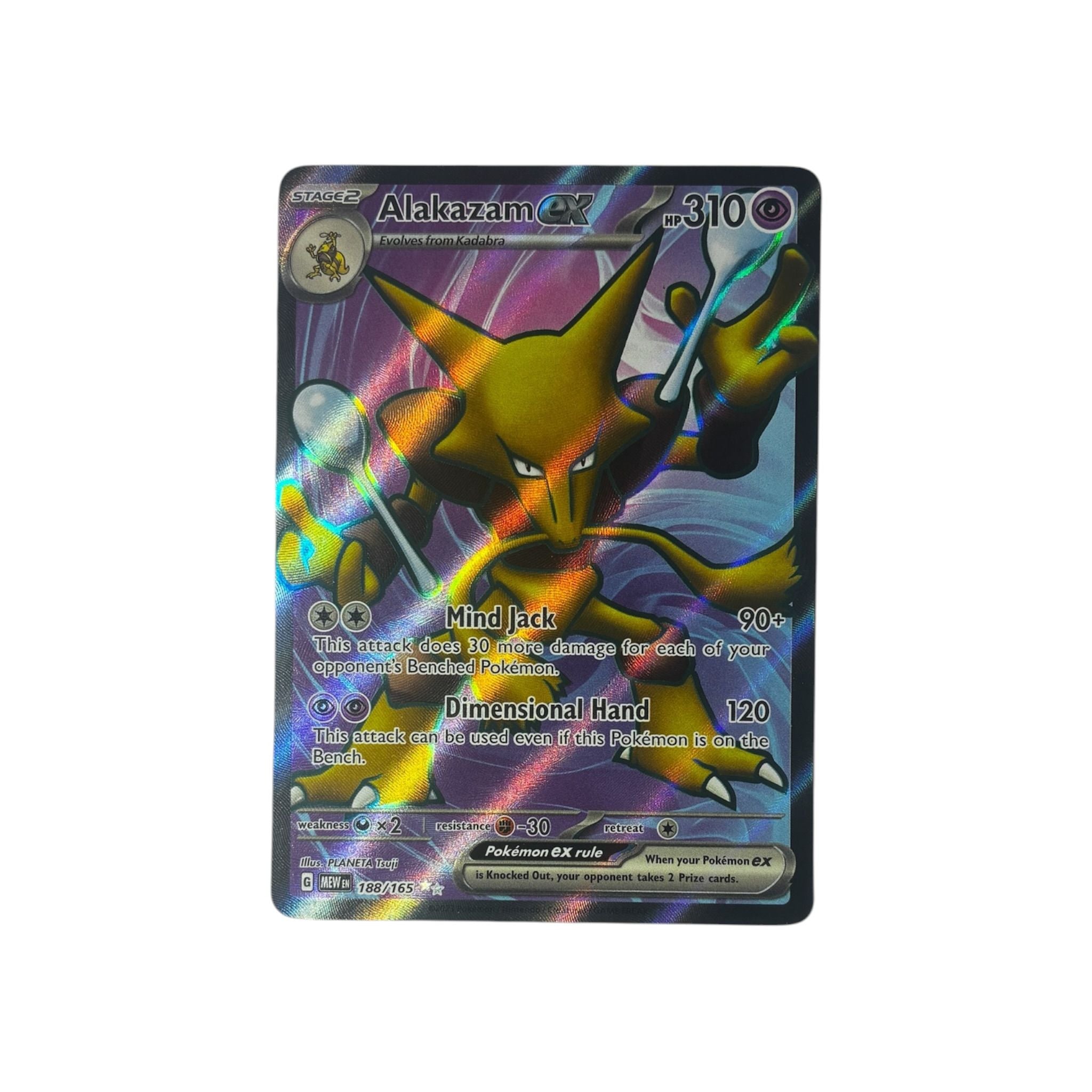 MEW 188 | Alakazam ex (EN) TamoriCards