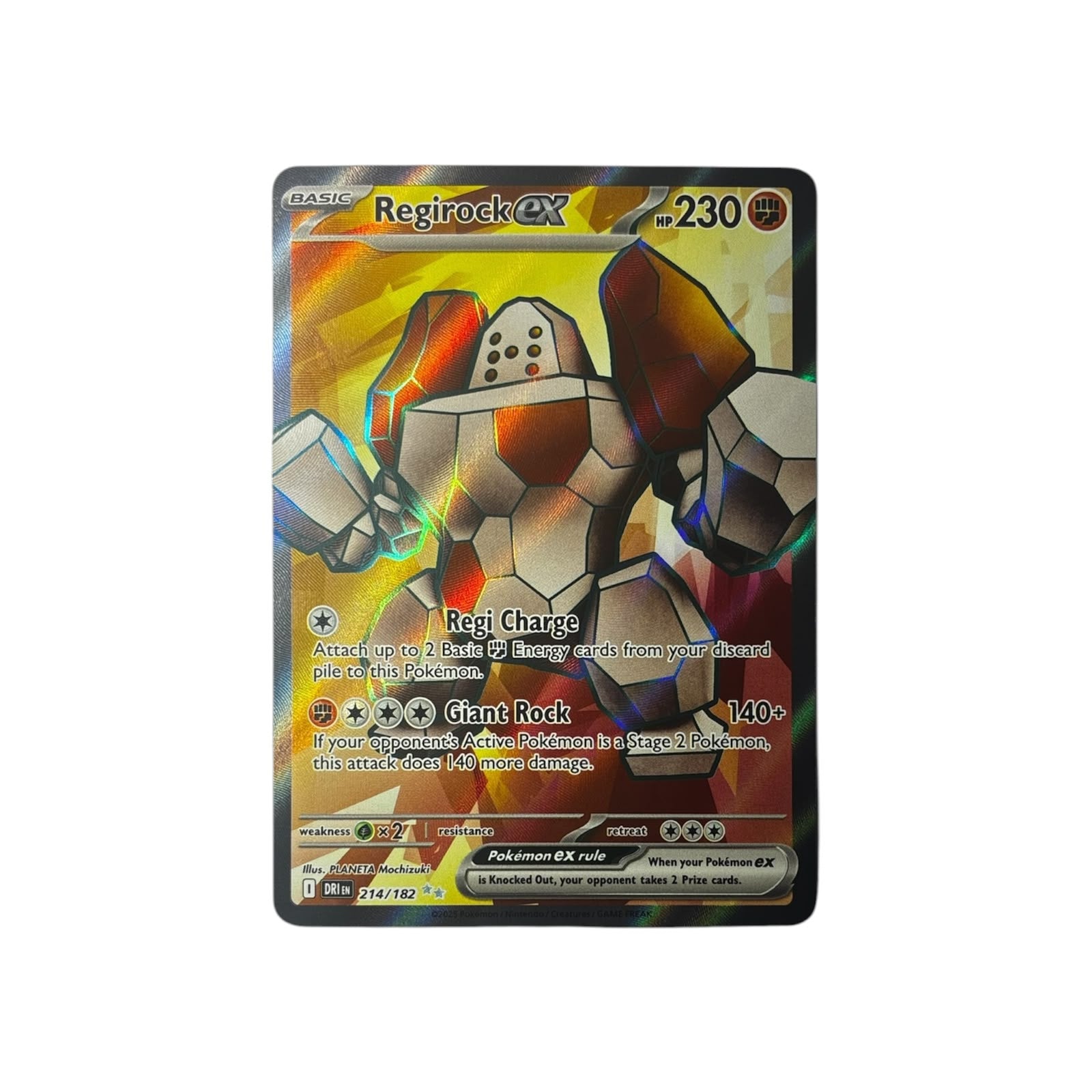 DRI 214 | Regirock ex (EN)