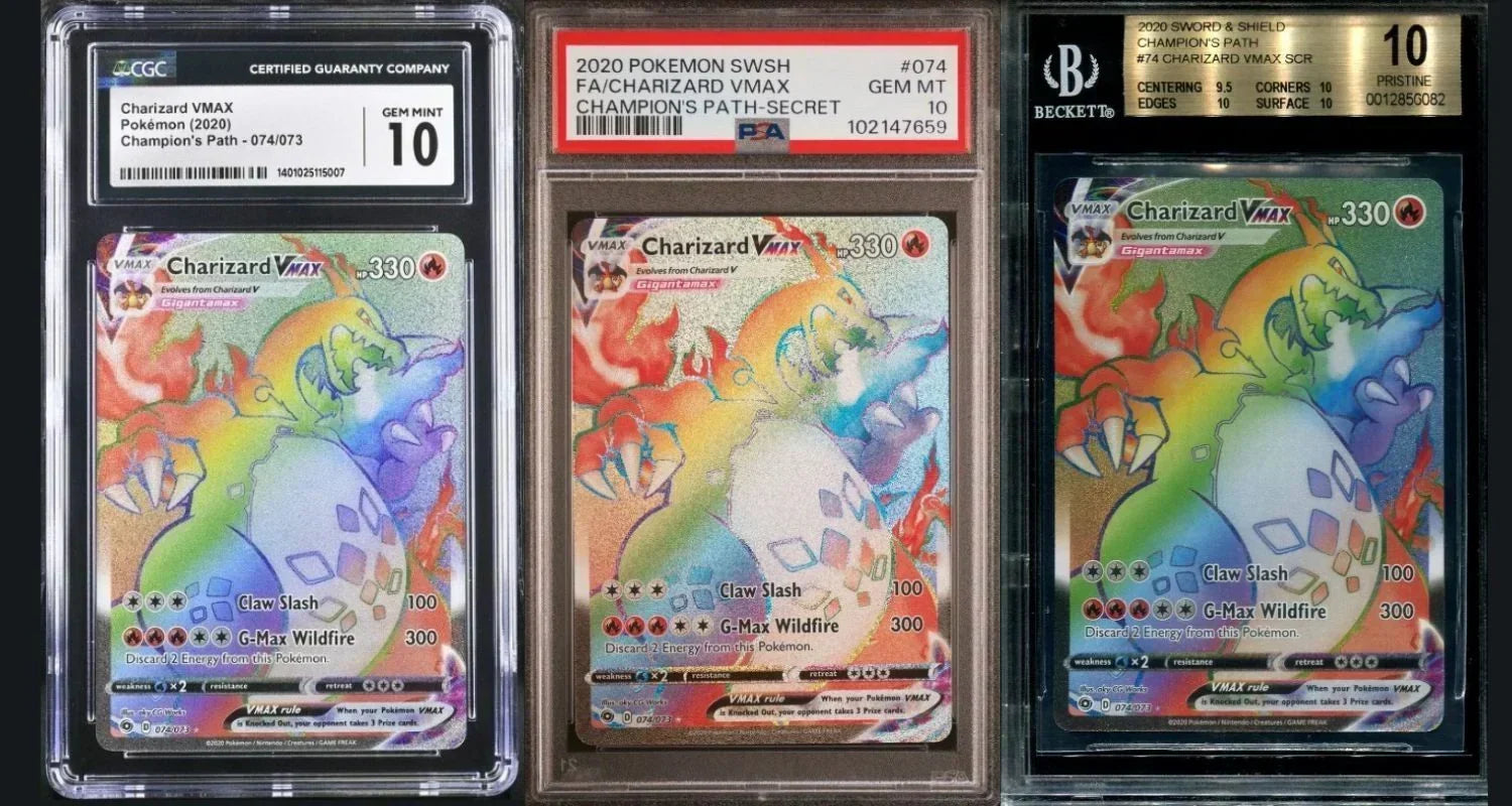 Carte gradée PSA, CGC ou BGS : quelle différence ?