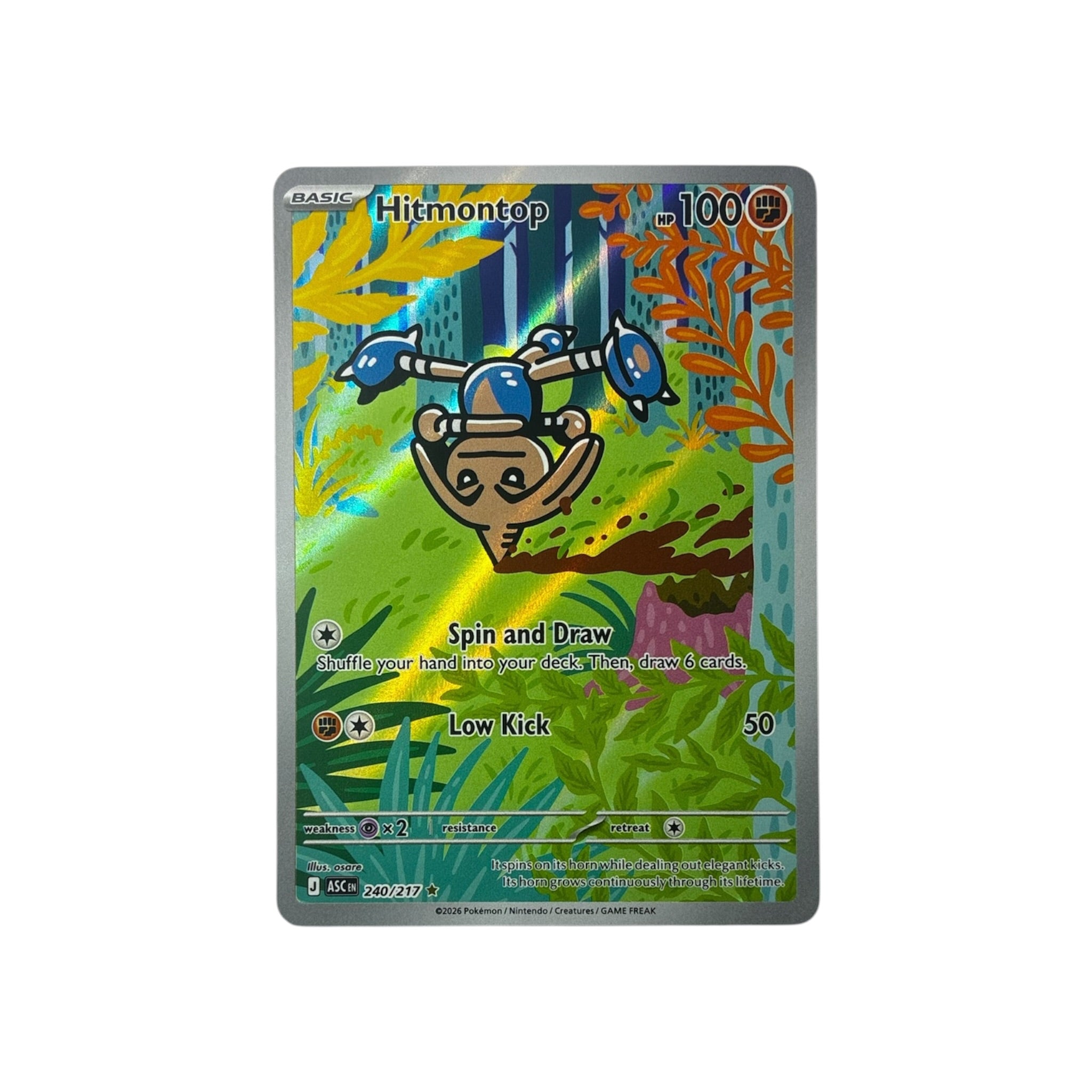 ASC 240 | Hitmontop (EN) TamoriCards