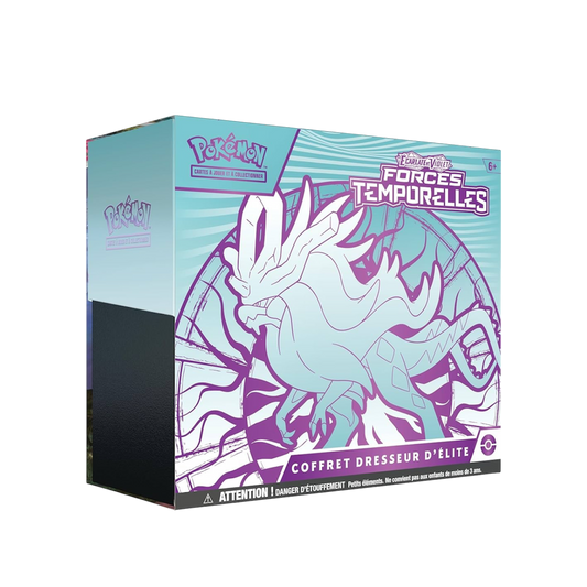 Coffret Dresseur d'Élite Pokémon Forces Temporelles Serpente-Eau Français