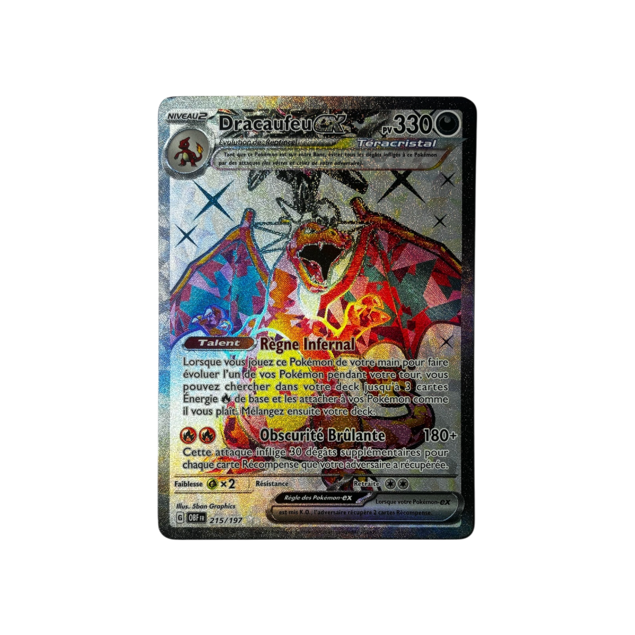 OBF 215 | Dracaufeu ex (FR) TamoriCards