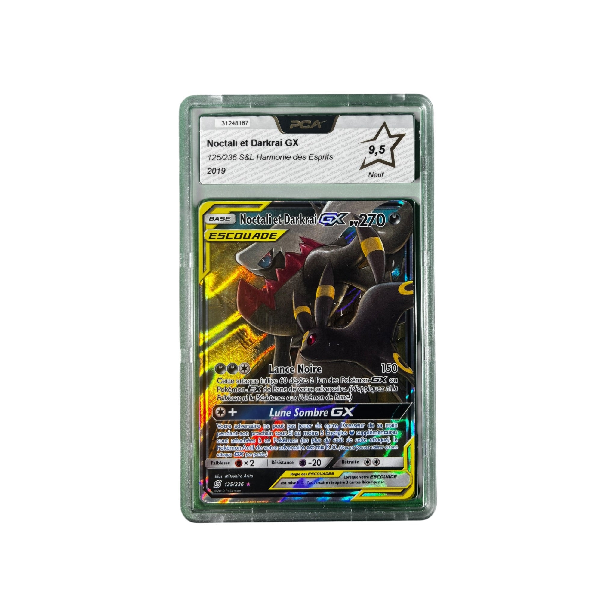 PCA 9.5 | Noctali & Darkrai GX (FR)