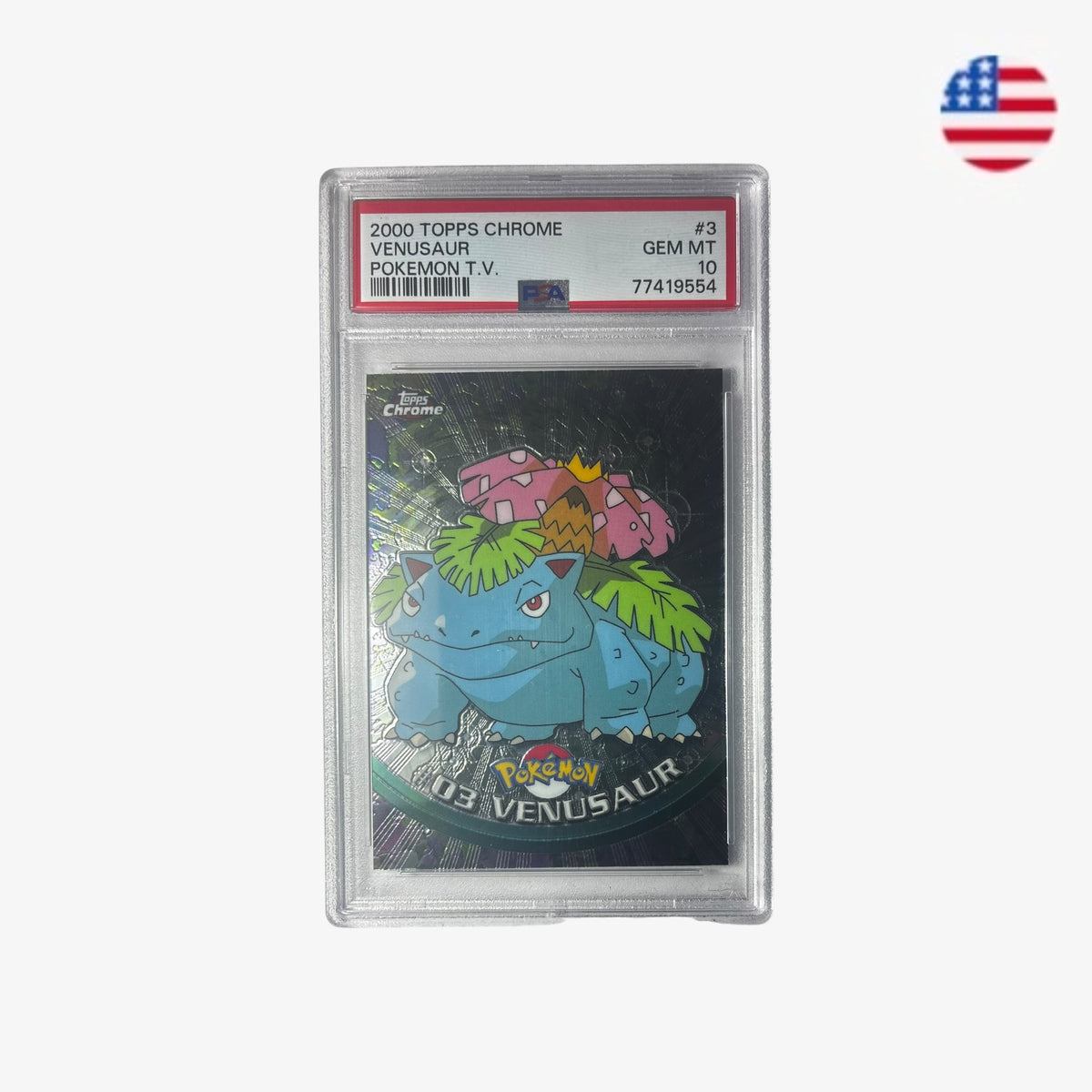 PSA 10 | Venusaur 2000 Topps Chrome