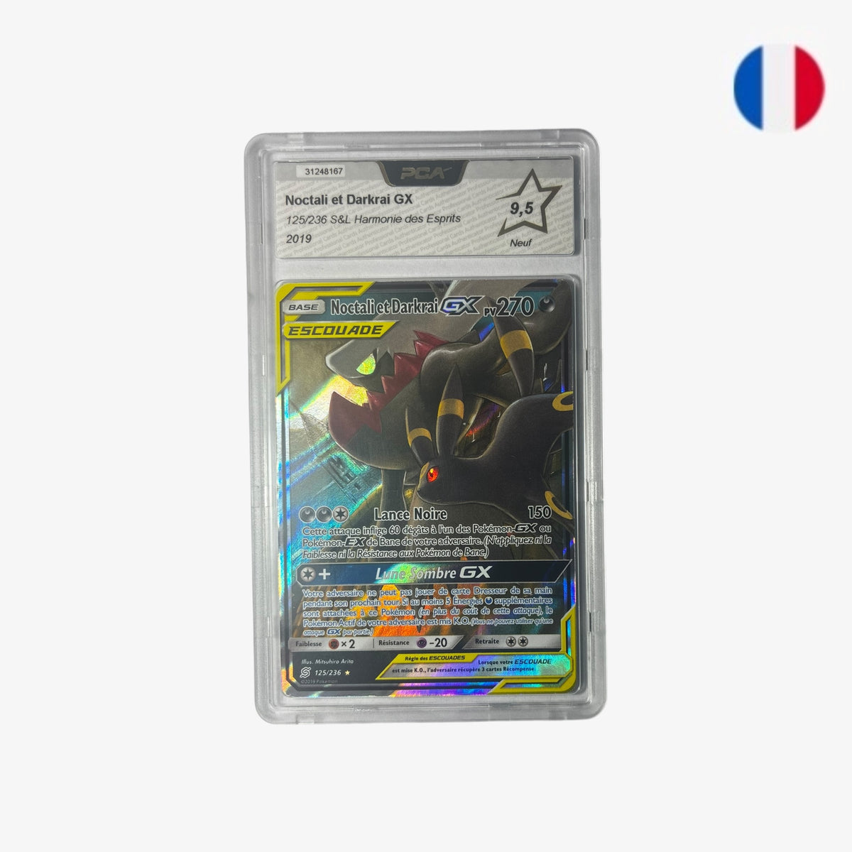 PCA 9,5 | Noctali et Darkrai GX 125/236