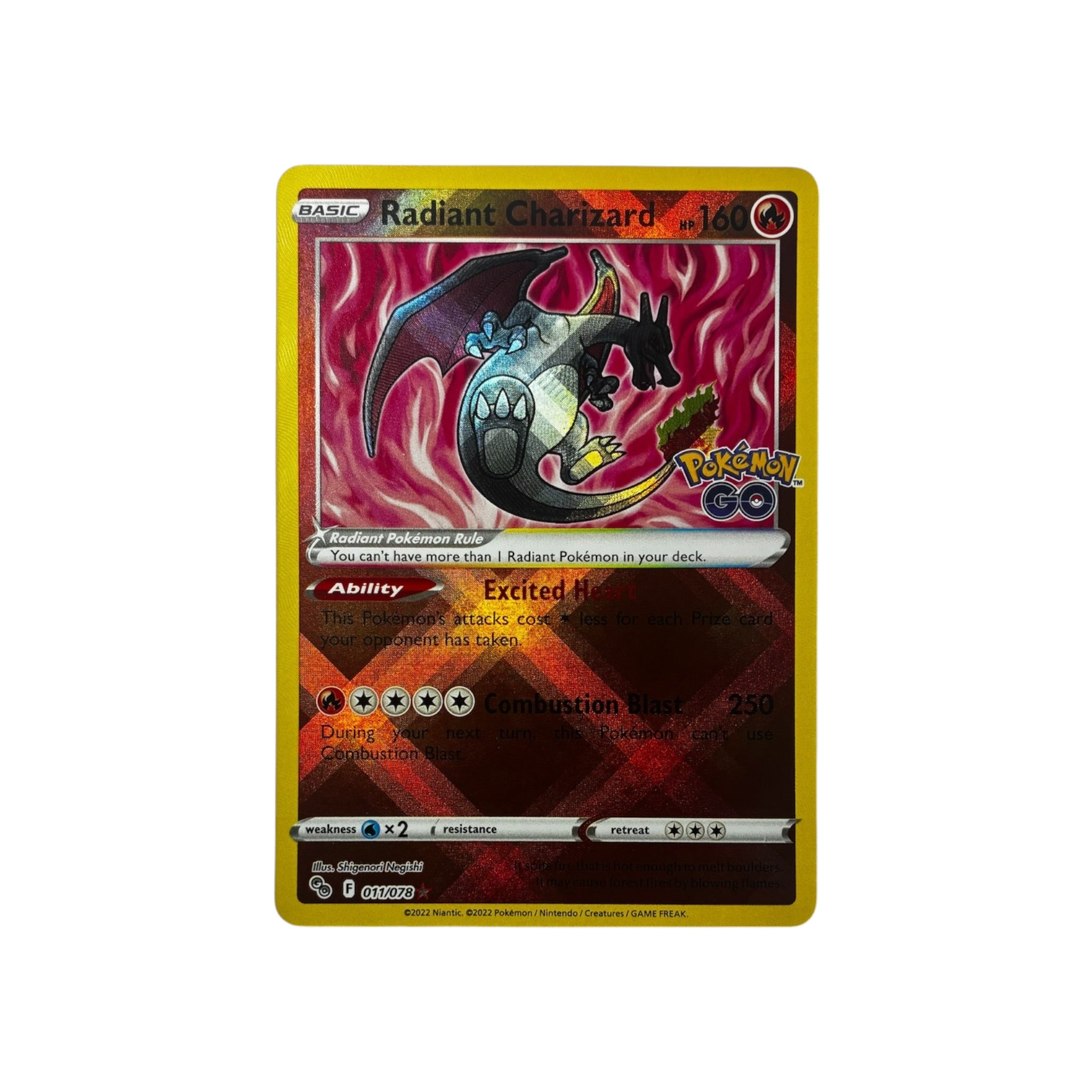 PGO 011 | Radiant Charizard (EN) TamoriCards