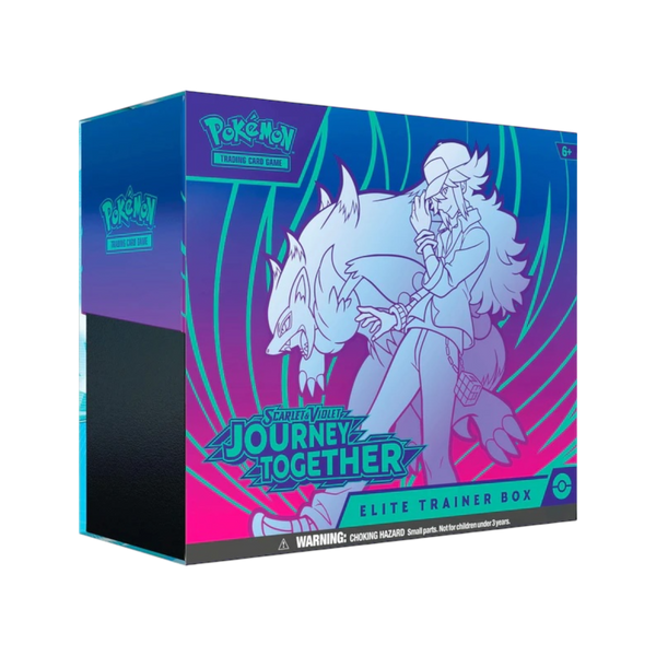 Carte JAP TamoriCards ETB Journey Together avec illustrations colorées et design artistique.