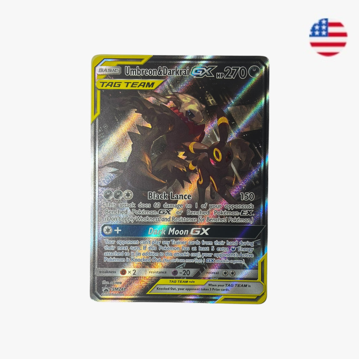 Umbreon & Darkrai GX | SM241