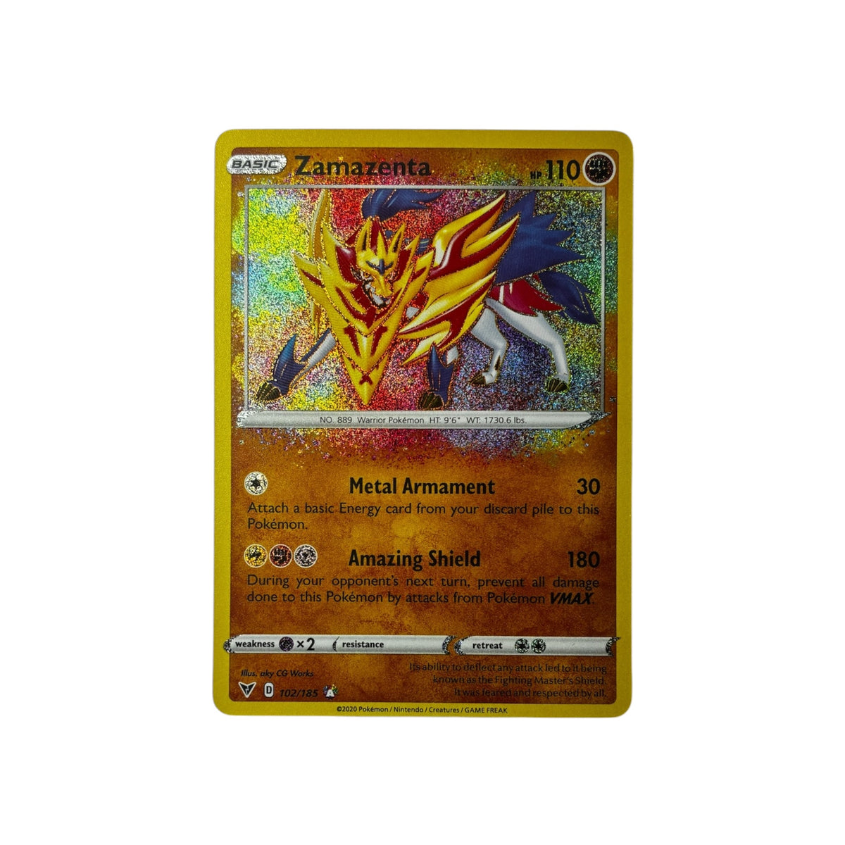 VIV 102 | Zamazenta (EN) TamoriCards