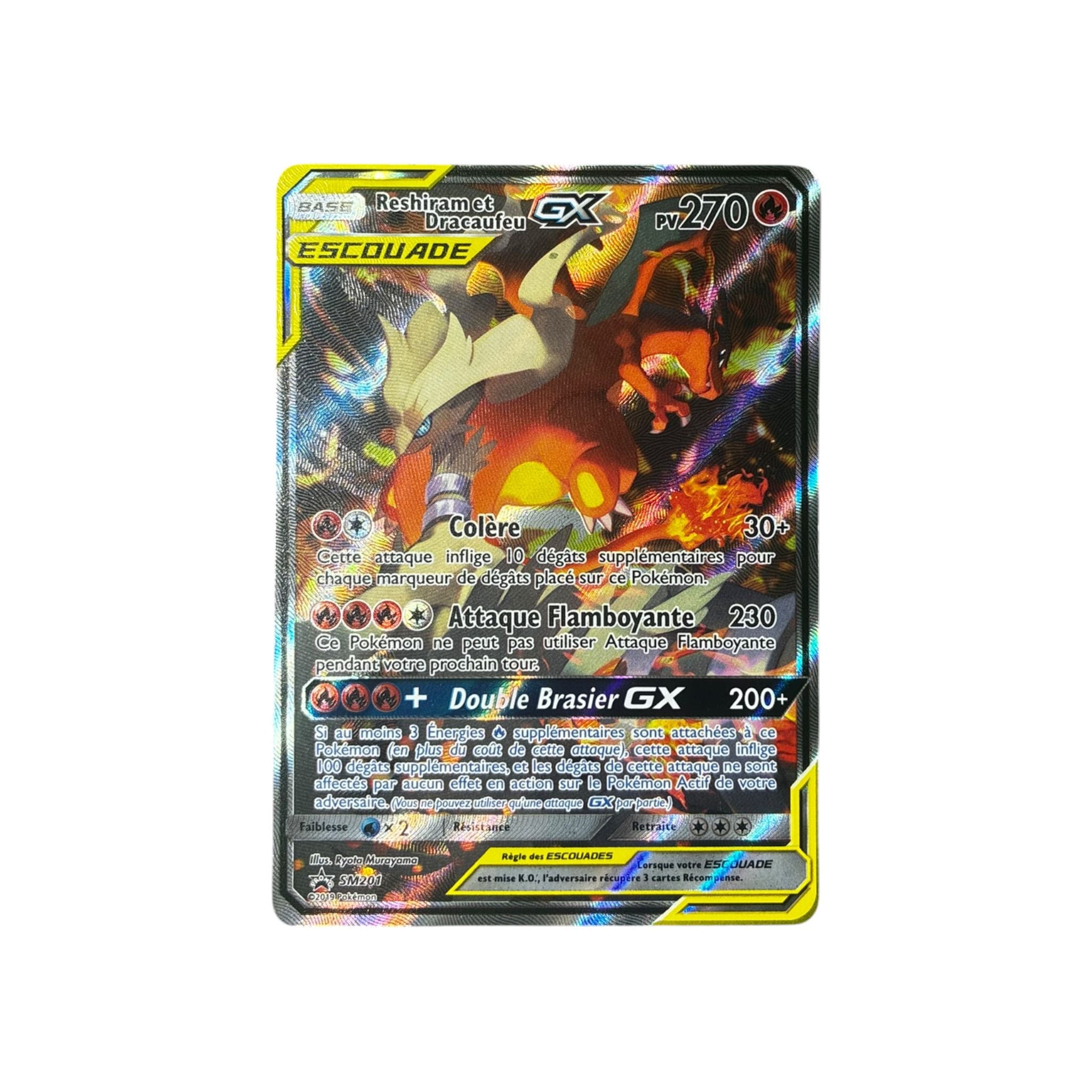 SM 201 | Reshiram et Dracaufeu GX (FR)