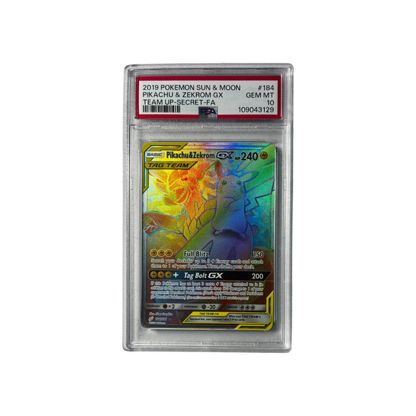 PSA 10 | Pikachu & Zekrom GX (EN)