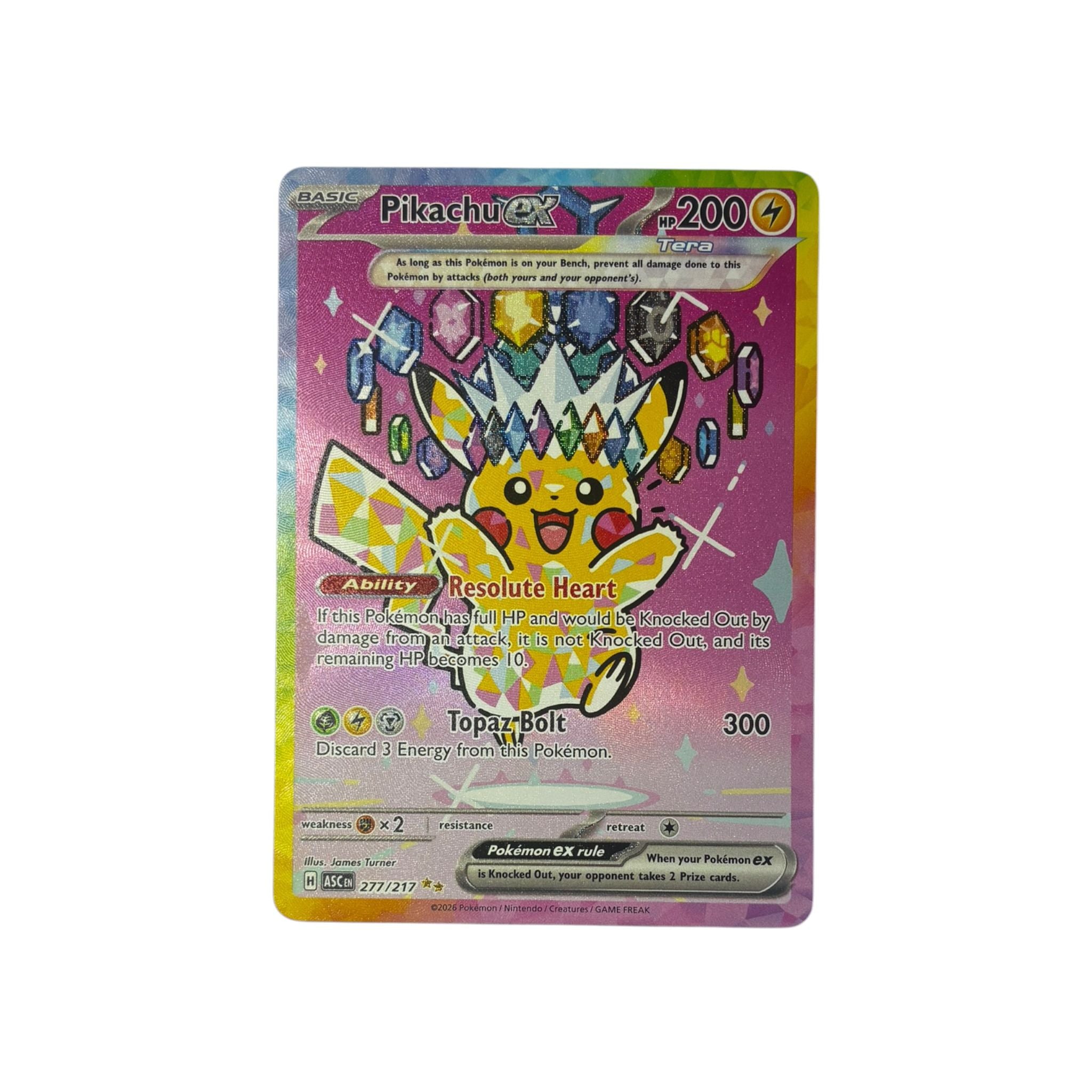 ASC 277 | Pikachu ex (EN)