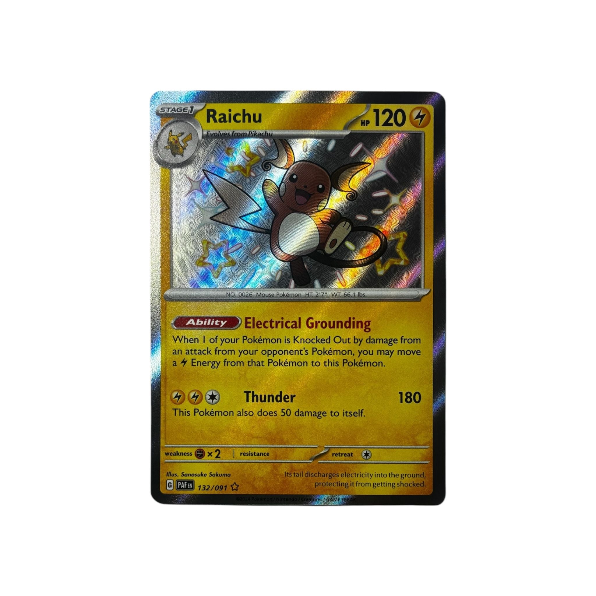PAF 132 | Raichu (EN) TamoriCards