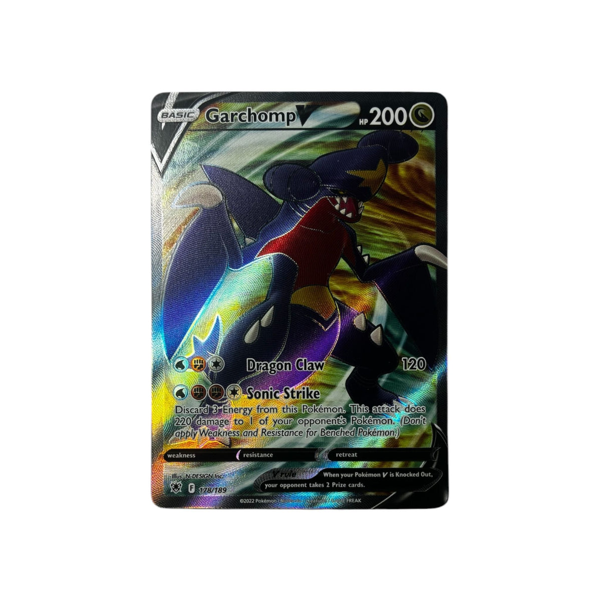 ASR 178 | Garchomp V (EN) TamoriCards