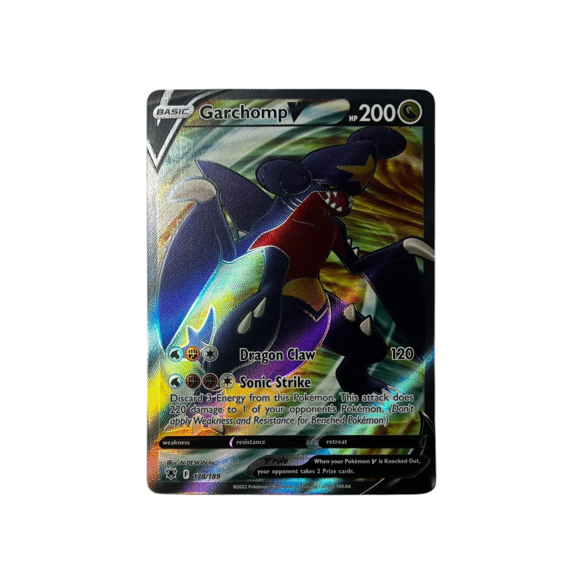ASR 178 | Garchomp V (EN) TamoriCards