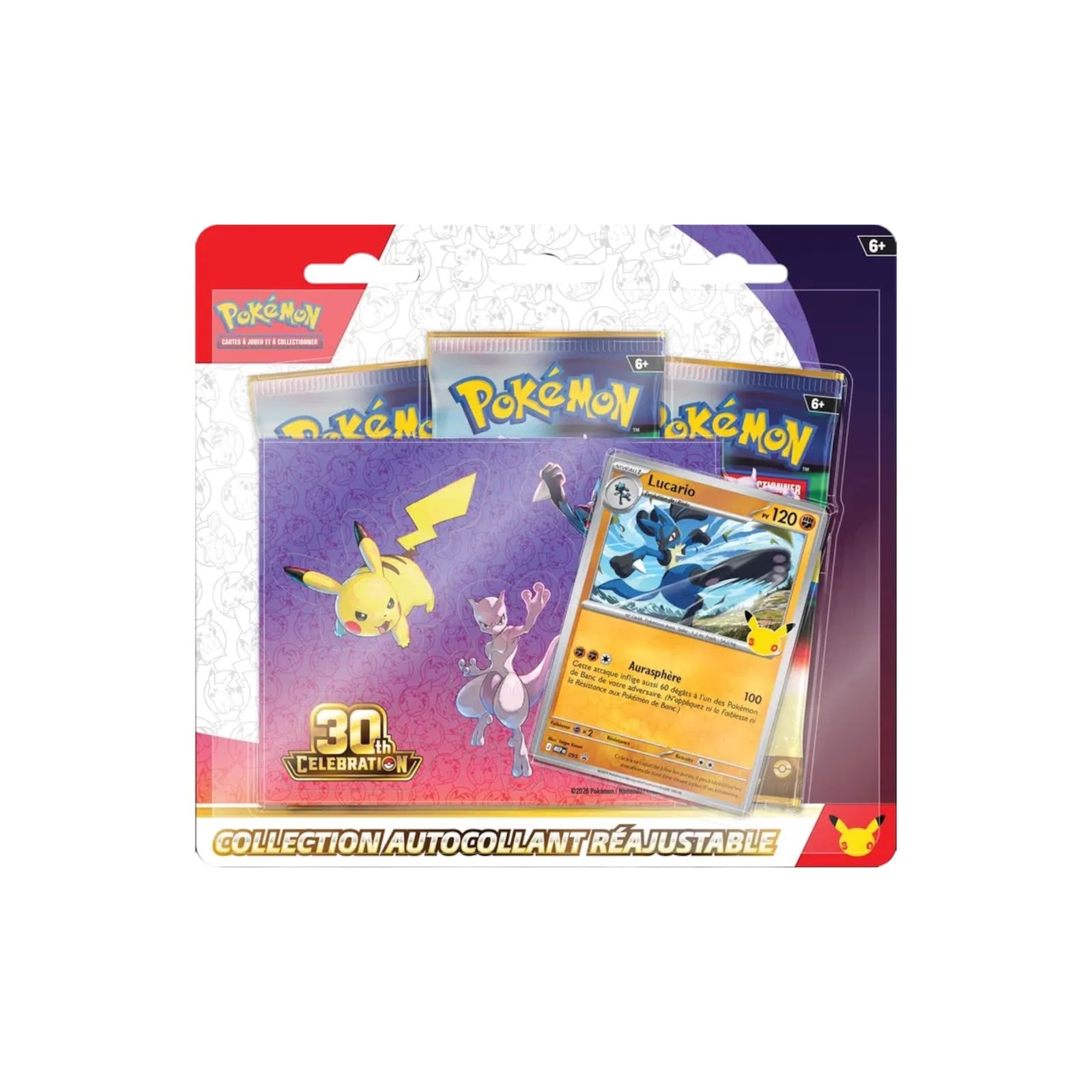 30TH | Tripack Lucario (FR)