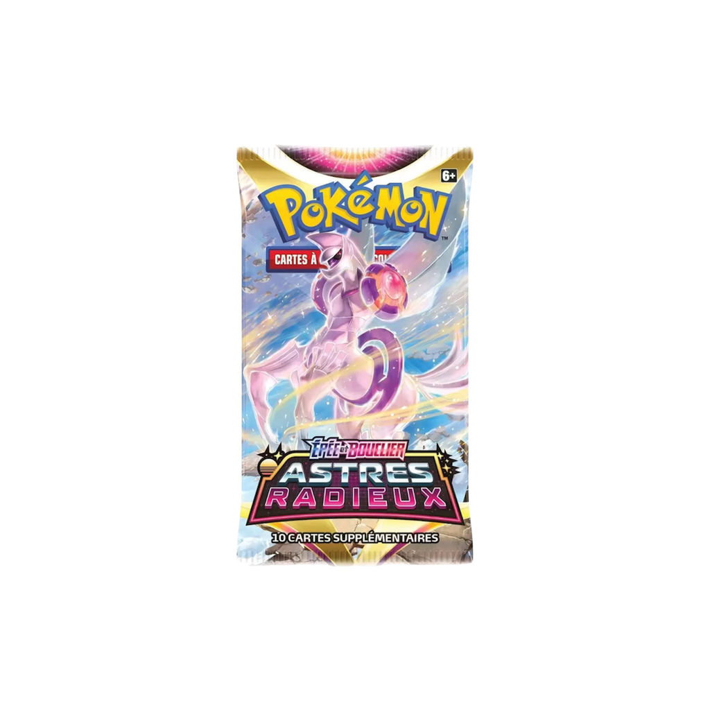 Booster Scellé Pokémon TCG Épée & Bouclier Astres Radieux EB10 Cartes Françaises